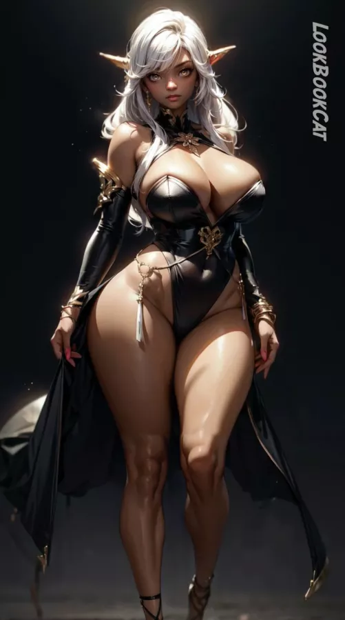 AI-Generated Anime Girls: A World of Fictional Beauty by LookBookCat