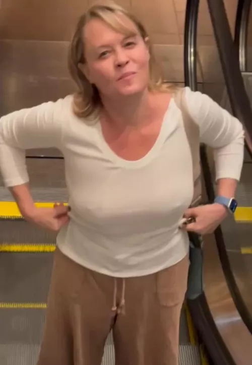 Got a new shirt today. Showing more than just pokies. by Cousette