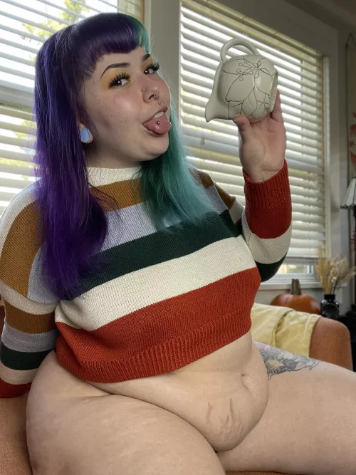 Im thinking we fill me up with gravy.. lots of gravy 🥵 by littlestpigletann