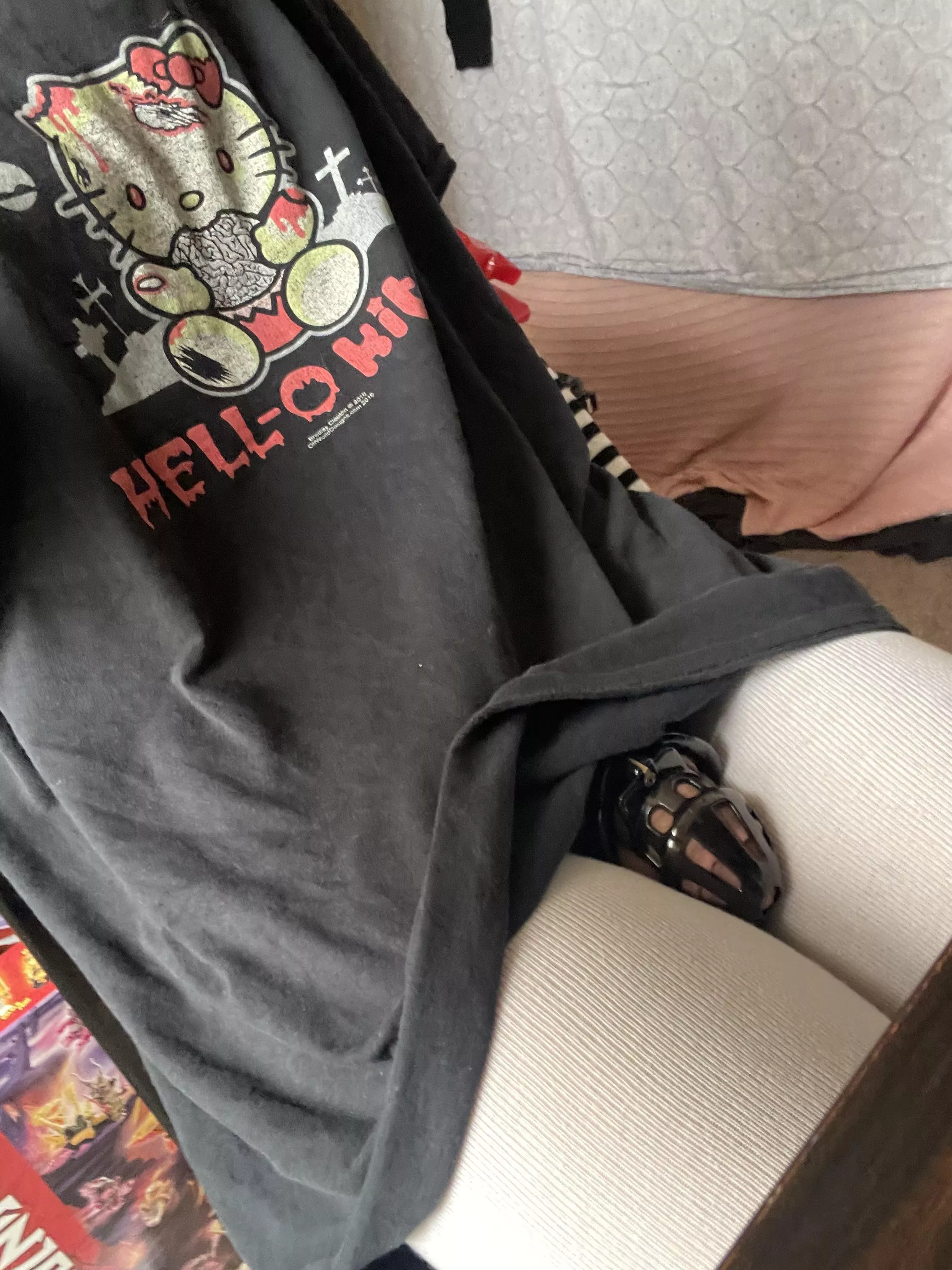 Lost a bet now I’m in chastity for a bit 😣 posted by Competitive-Stand667