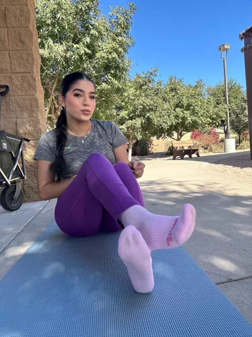 my workout socks! they were so smelly after my workout! by Both-Weather4435