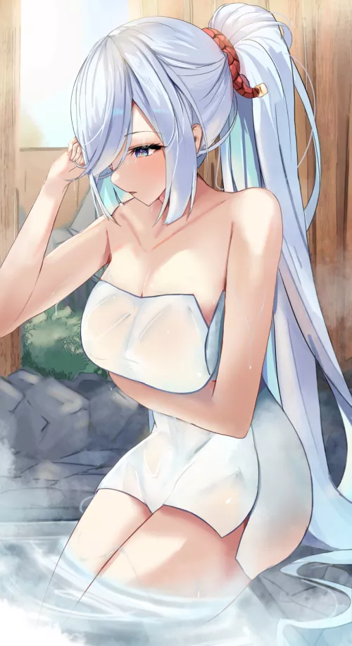 Shenhe [Genshin Impact] by CheetahSperm18