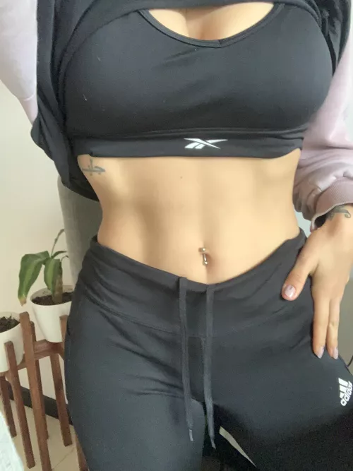 This yoga outfit is very comfortable! by Cloeeclark