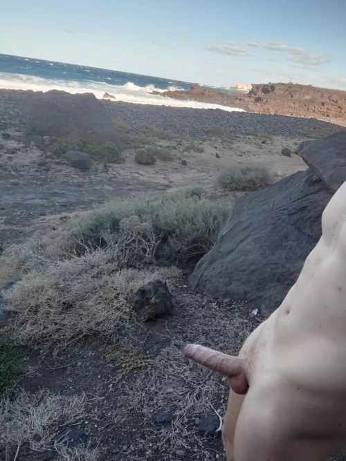 What would you do if you saw me walking around the beach like this 💦👀 by Hot_Surround9771