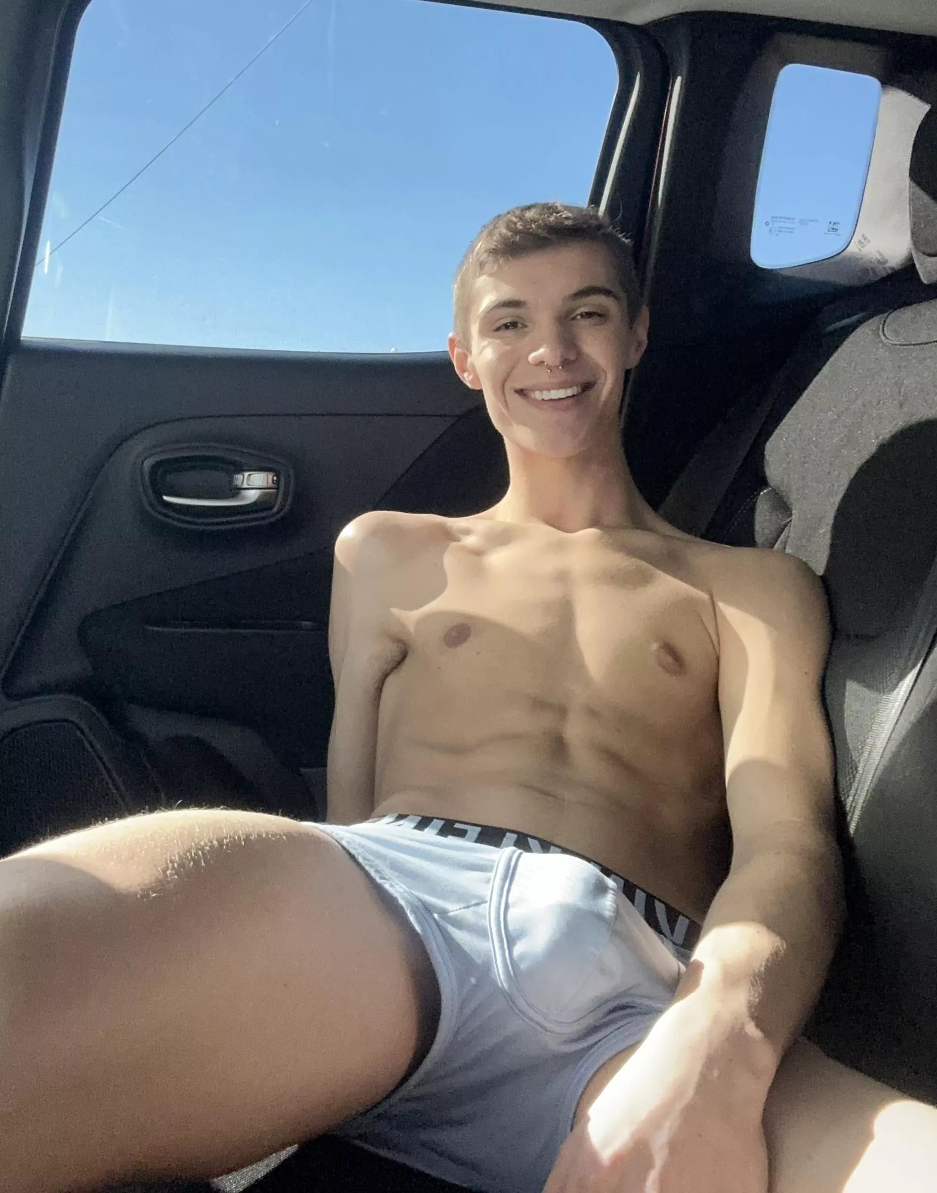 Would you hop in the backseat with me? posted by Brycelongxx
