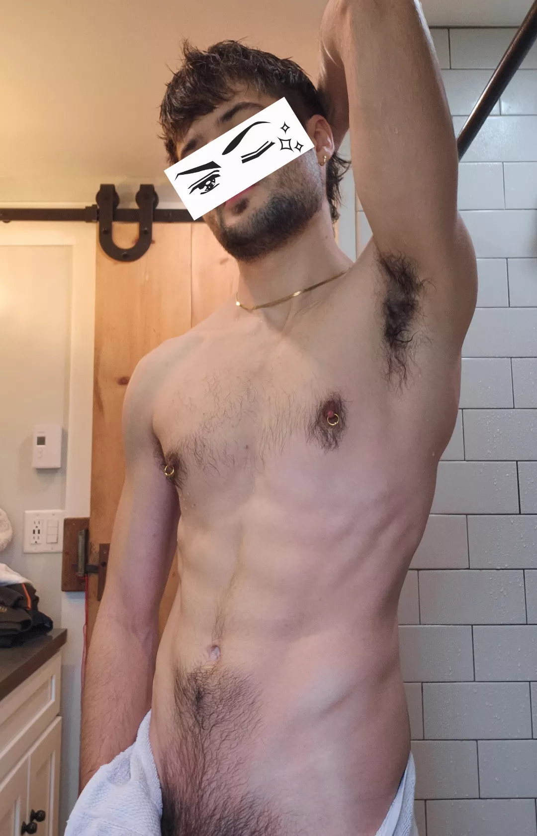 Would you lick my freshly showered pits? posted by sunofpan