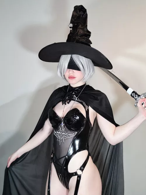 2B witch cosplay by me :) by Emfoxpng