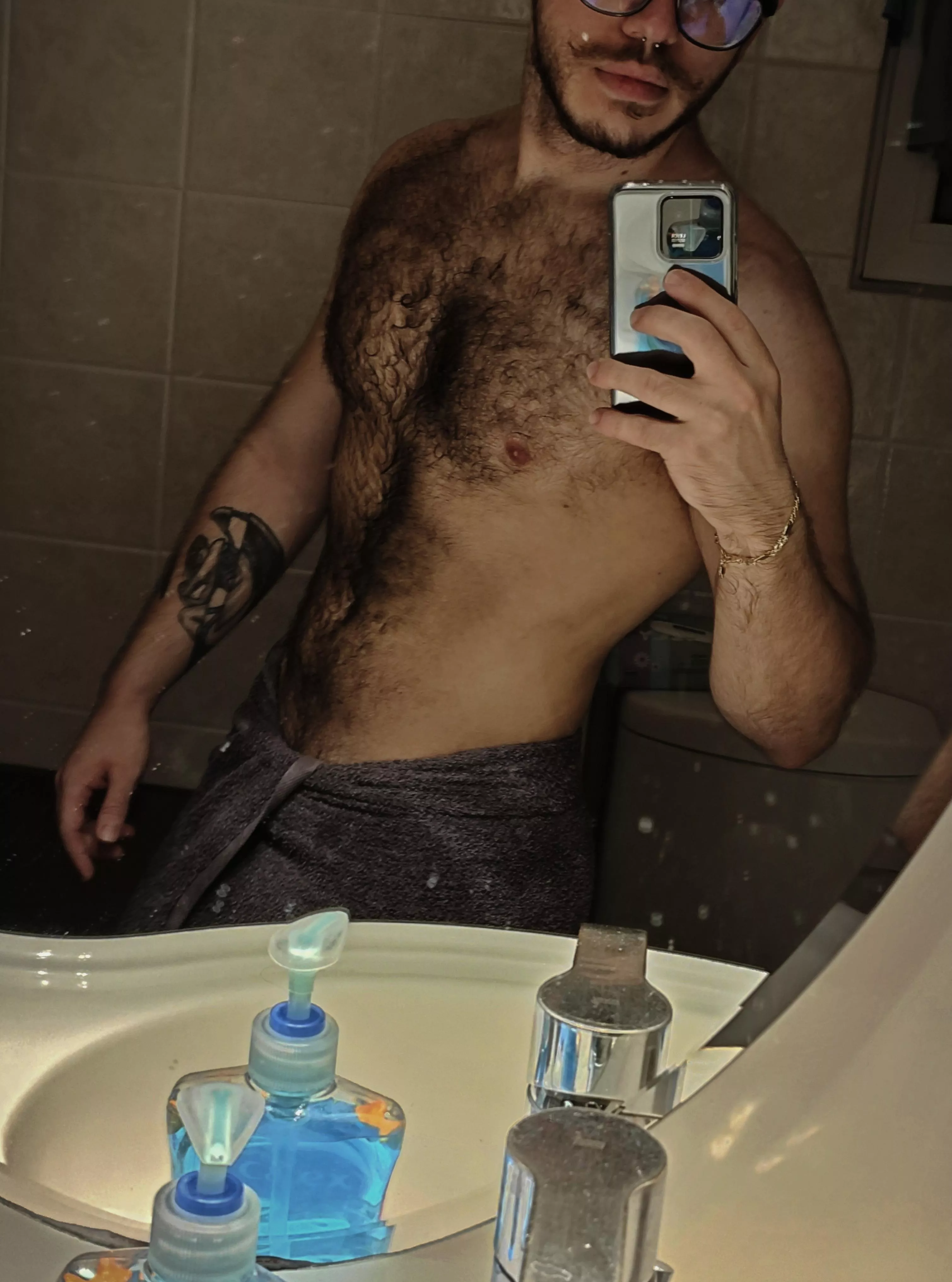 Any love for curly chest hair? posted by Maudsin