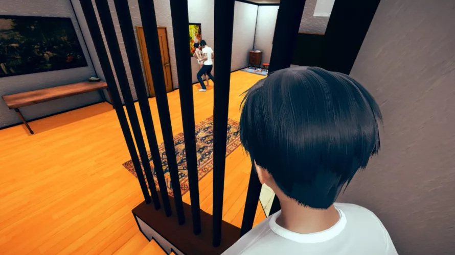 Being the third wheel at home. [FM] (DevotedWife) [Video Game] [LoveStoryGames] by karanthos