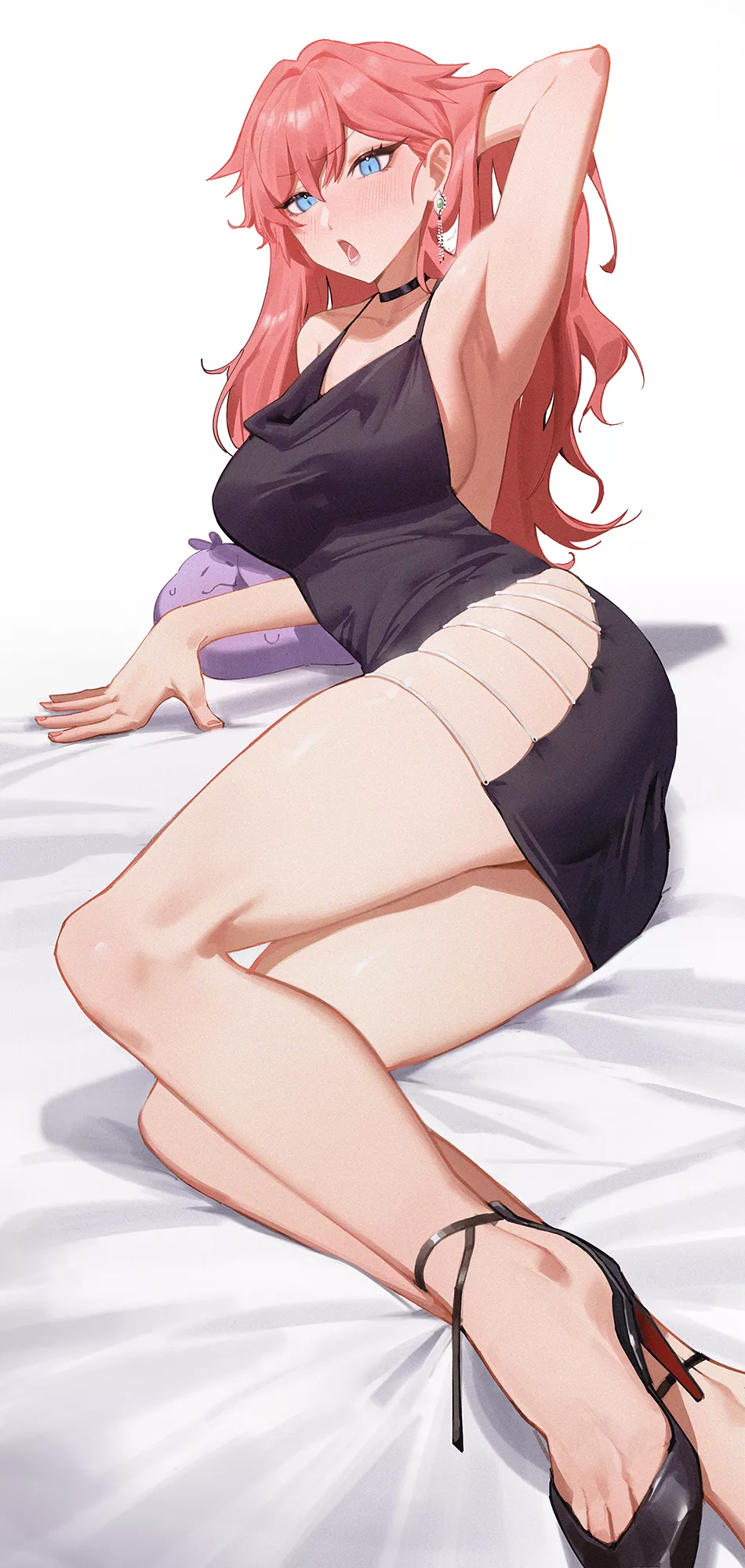 Black Dress & Heels posted by CheetahSperm18