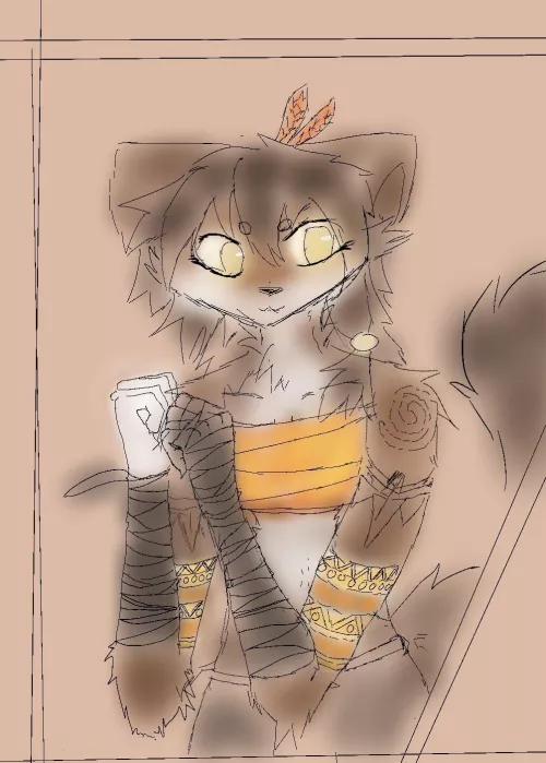 Can my oc beet yours in a duel? >:3 Art by me by Lost_Kitsune