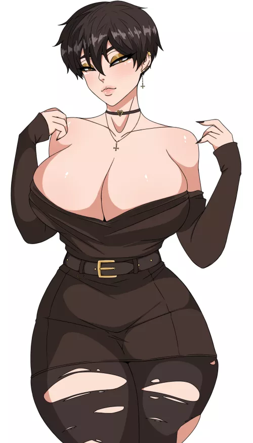 Goth MILF [Artist: DemonDog17] by ComaOfSouls