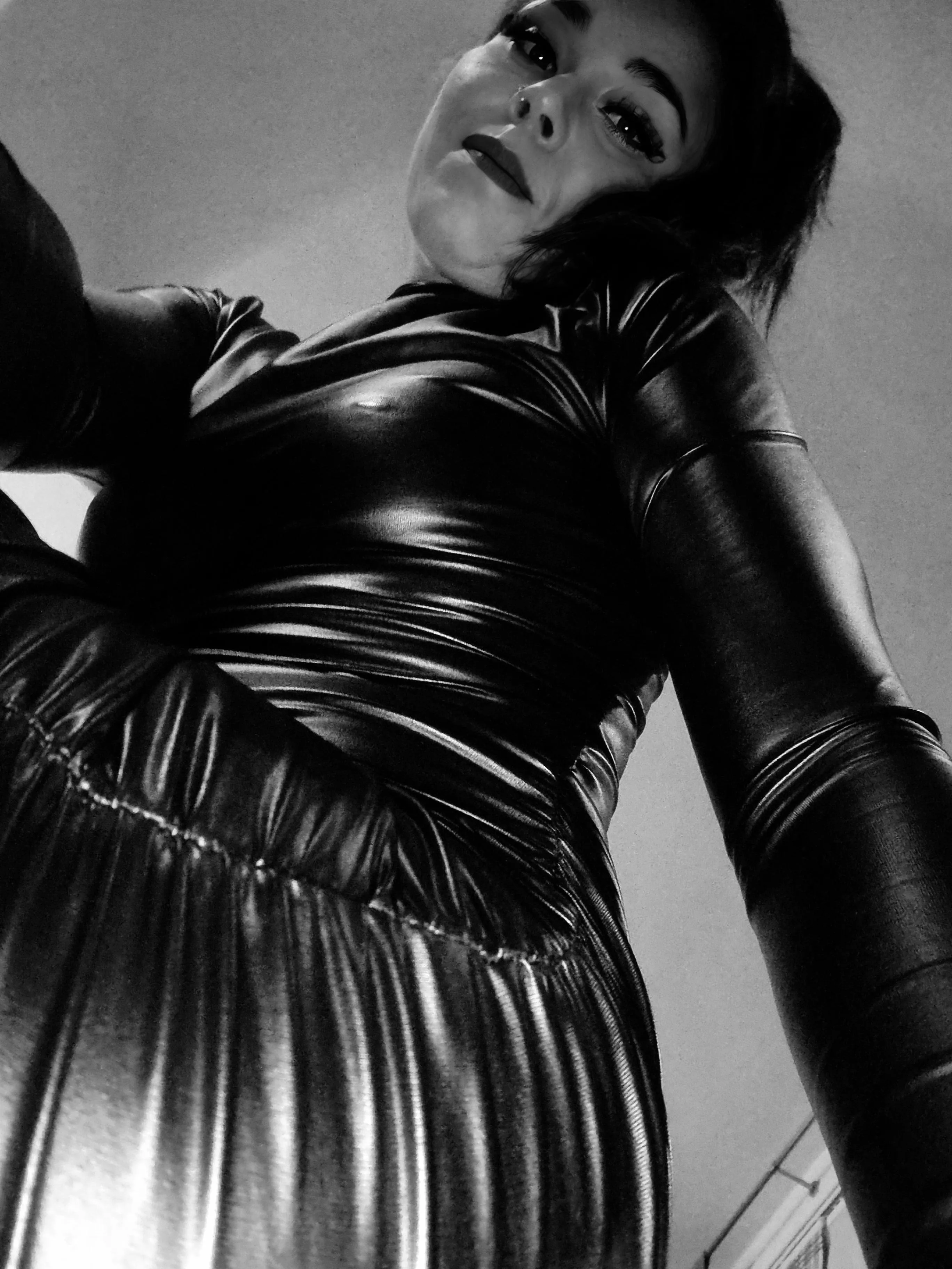 How do you feel about short leather dresses on a Queen? posted by TinkerbellOF