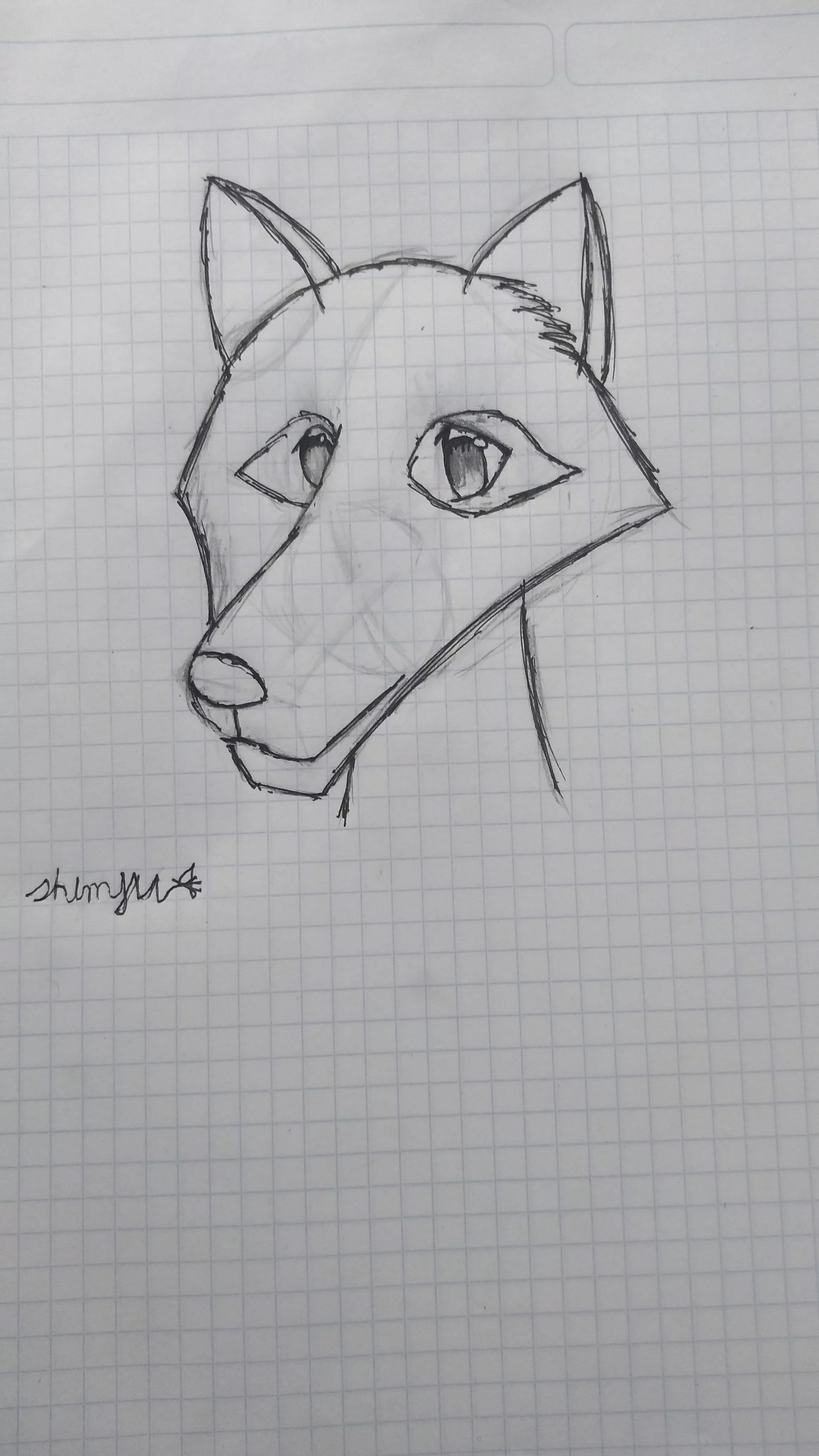 I try my best to be an artist Dx posted by lobozune-OwO