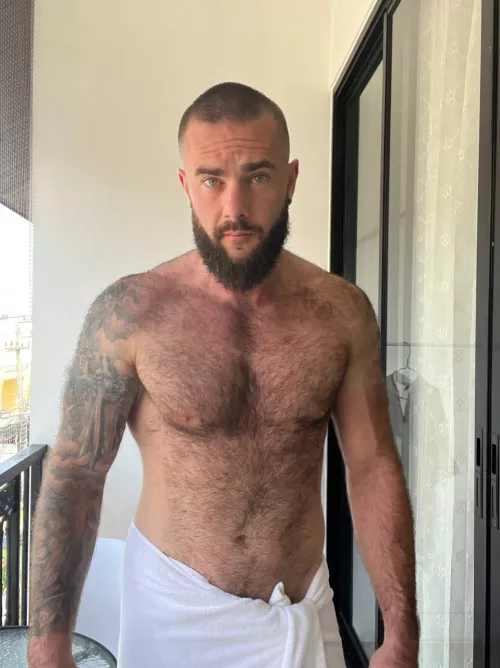 If I were your neighbor would you come over to shave daddy's fur? by bwarren106