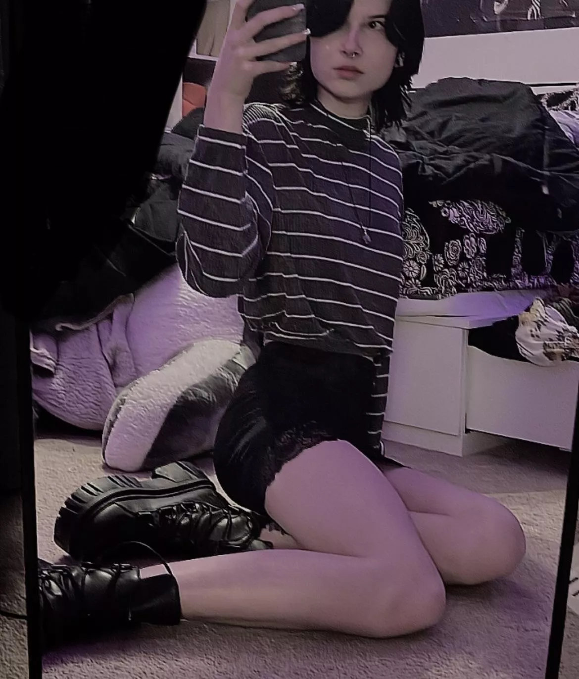 My sister was gonna get rid of this skirt so it only felt fair that someone took it lol posted by SentientPickl3