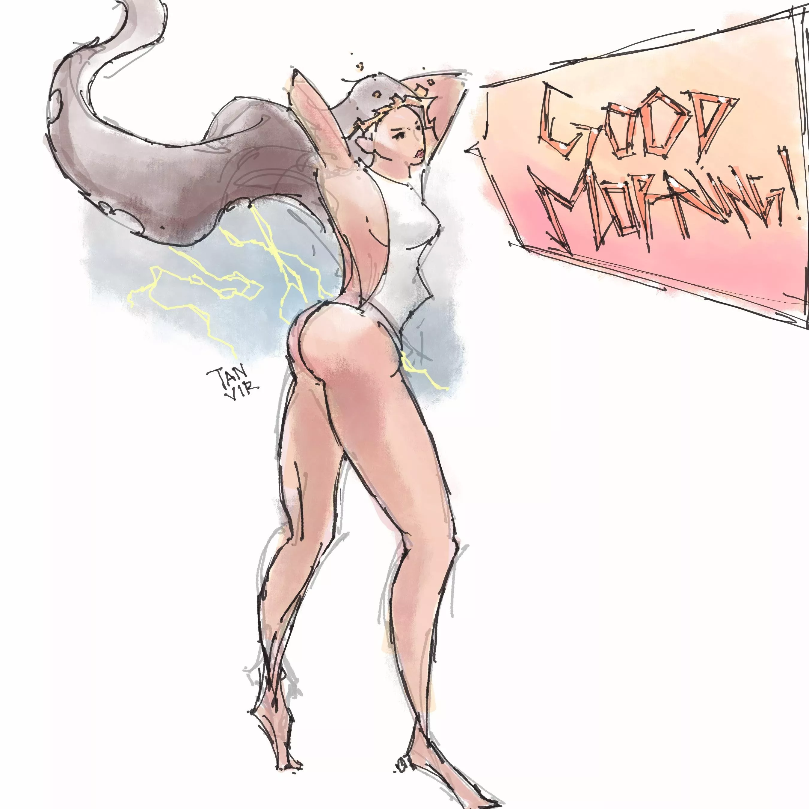 [OC] Greek Goddess inspired character posted by StainlessInferno