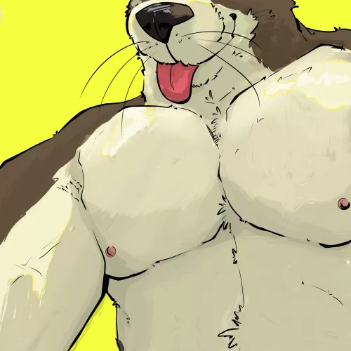 otter dilf (@horatios_muzzle on twitter) by horatios_muzzle