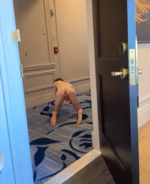 POV: you open your hotel door and see me in the hallway by tylerslader