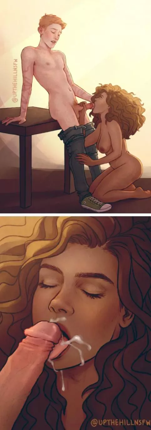 Ron cum over Hermione mouth posted by Amazing-Engineer4825