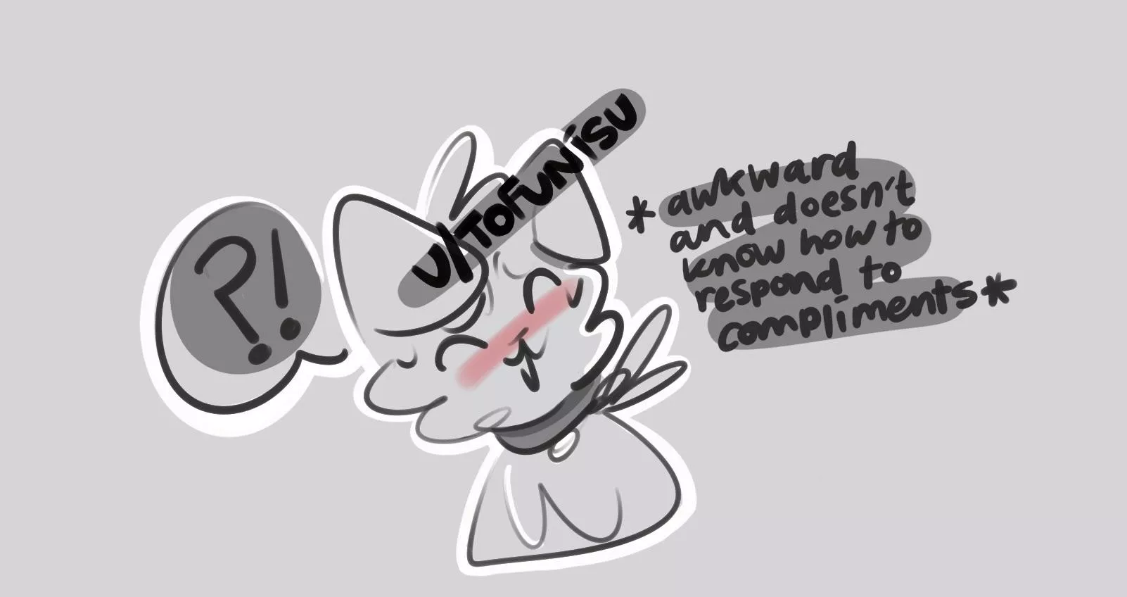 thank you for being nice c: art by me posted by TofuNisu