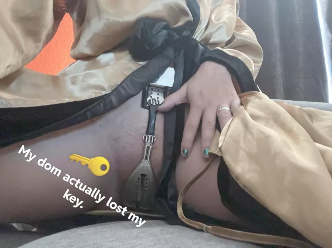 Trapped but it feels so good! by Chastityslut4679