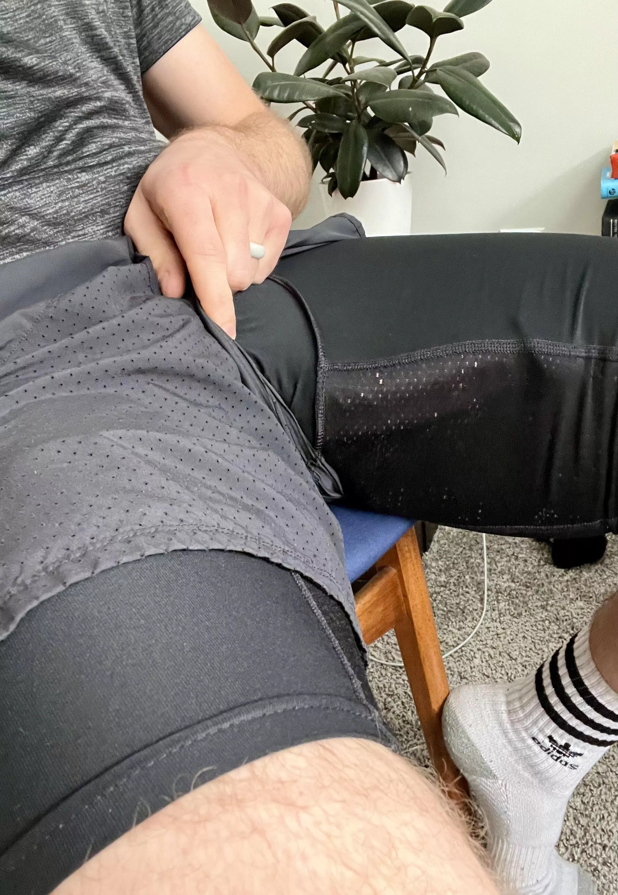 Wish you could smell this pic after the gym. posted by Amazing_Elevator_243