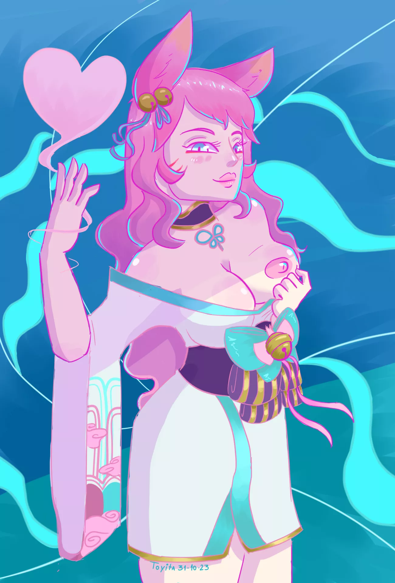 Ahri Spirit Blossom (Toyi) posted by NauFrog