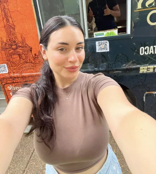 Busty in brown by anonymous123456_