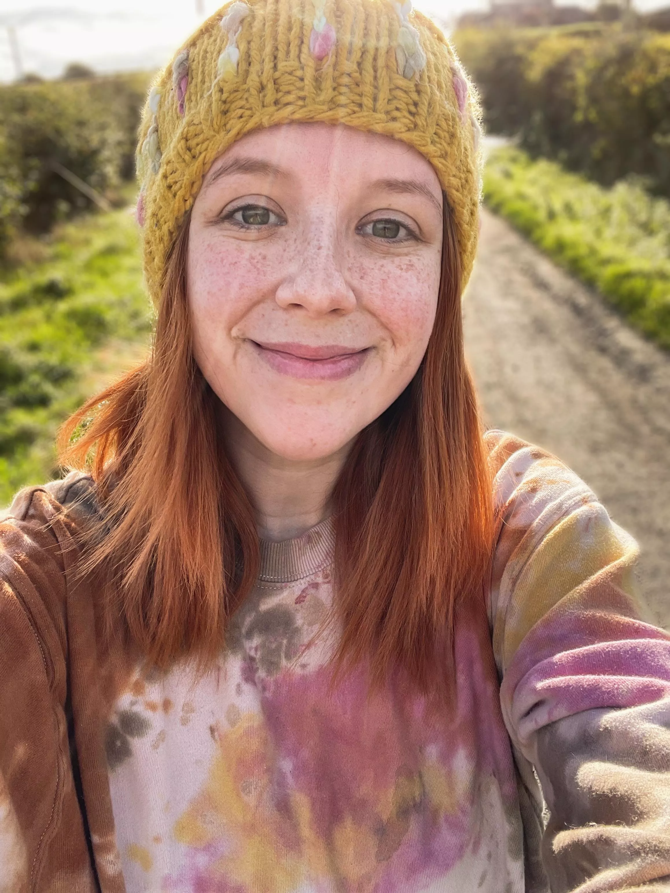 Natural selfie in the Scottish sun today 💕 posted by snildeep