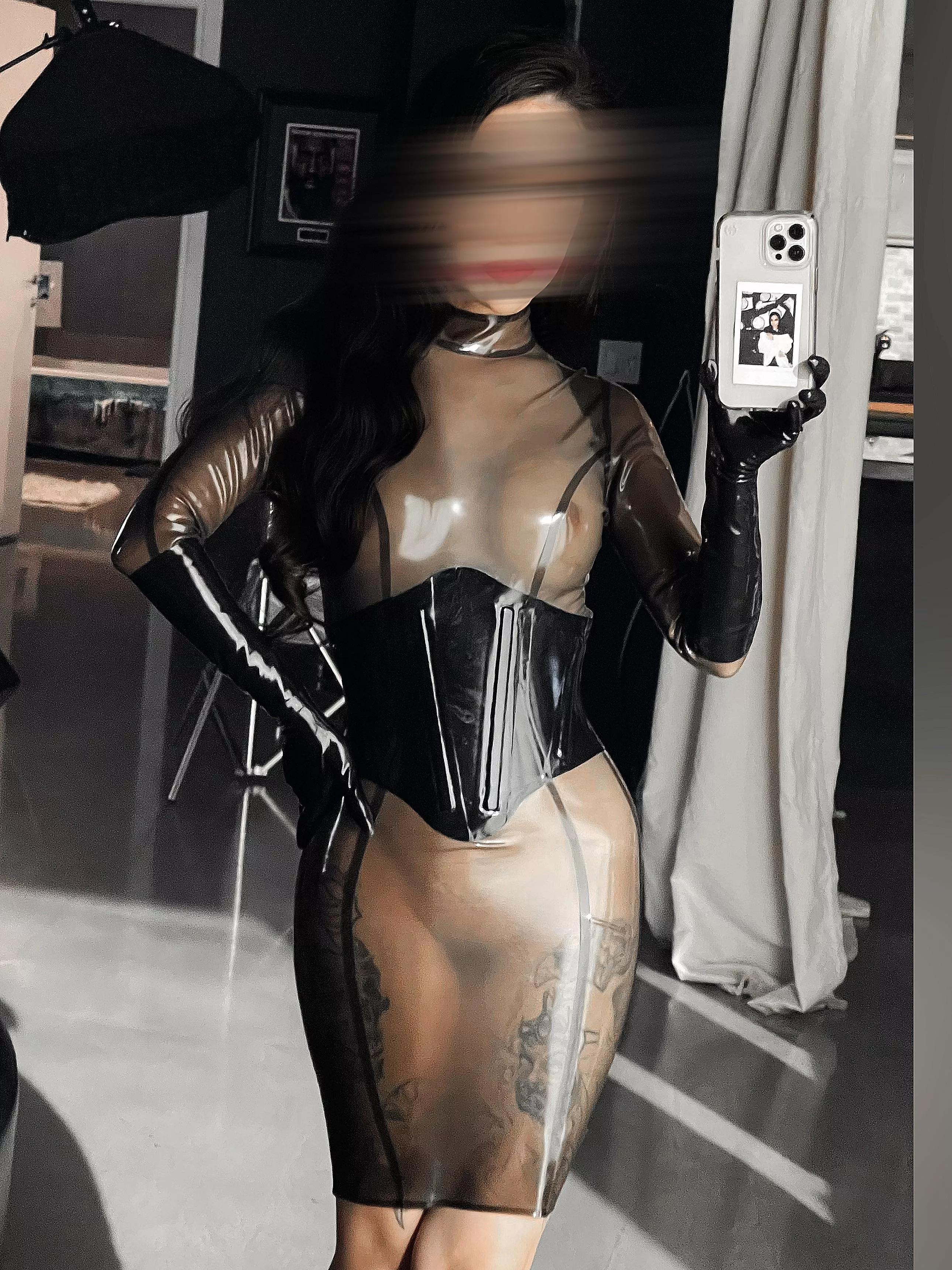 Obsessed with this latex corset dress. posted by ShinyLadyxo