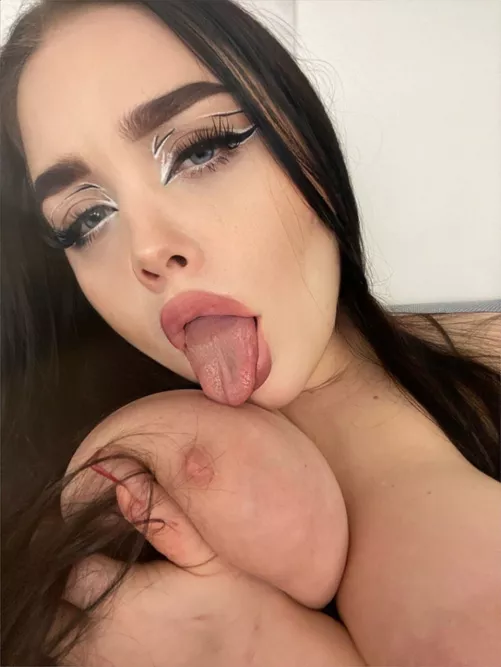 Wanna lick my big ghost nipples? by beastlyoverhang547