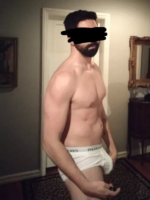 wanna see the veins in my hanes? by 8inchbullcock