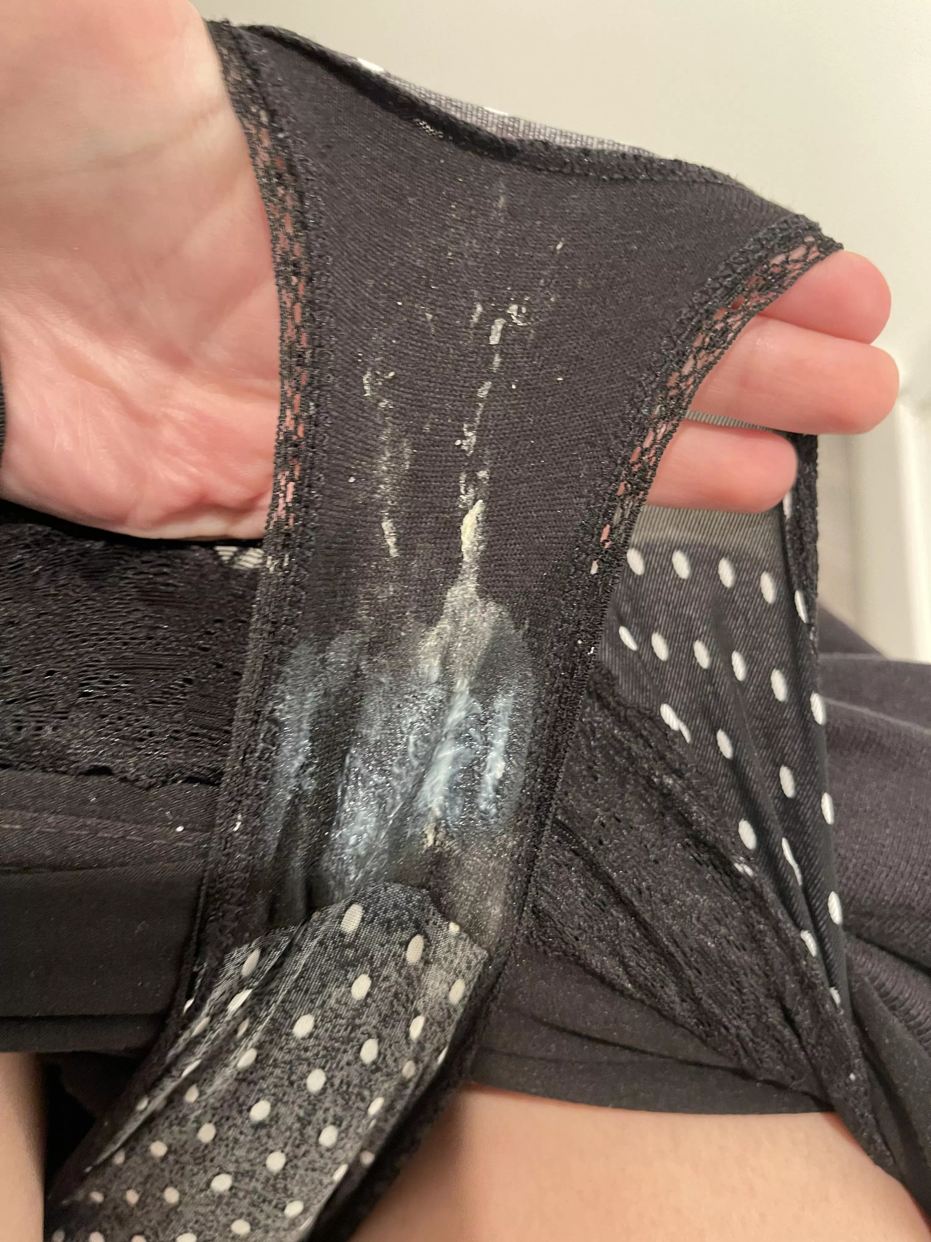 Black panty posted by VioletLee69