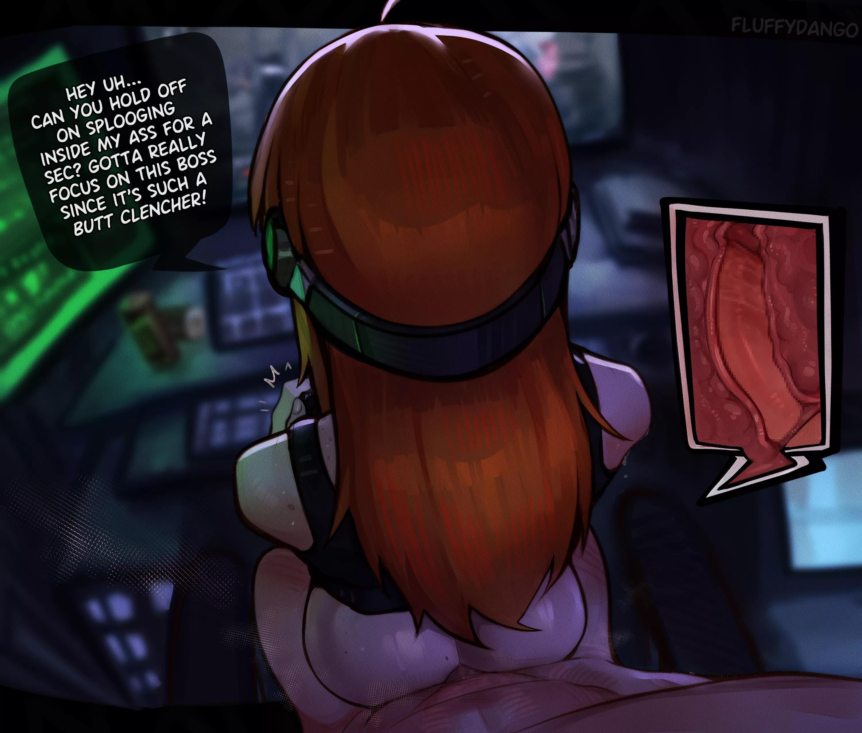 Boss first, cum second posted by oscars_drysuit