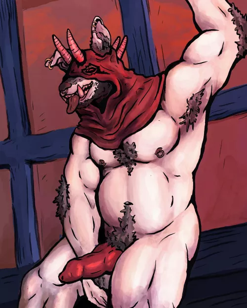 Demon dog (by me) by SatyrHimbo