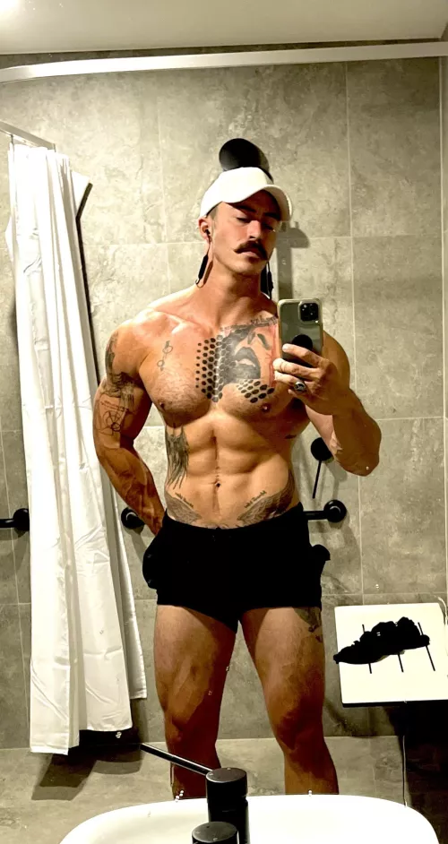 Friday morning pumps, whose licking off the sweat 😈 💦 [31] by ashtonmartinxxx