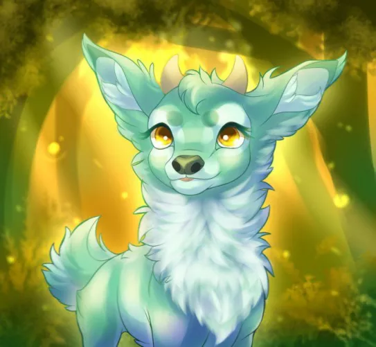 I know it’s a quad but I’ve had severe art block and am happy with how she turned out 💛💚 by janey_cat