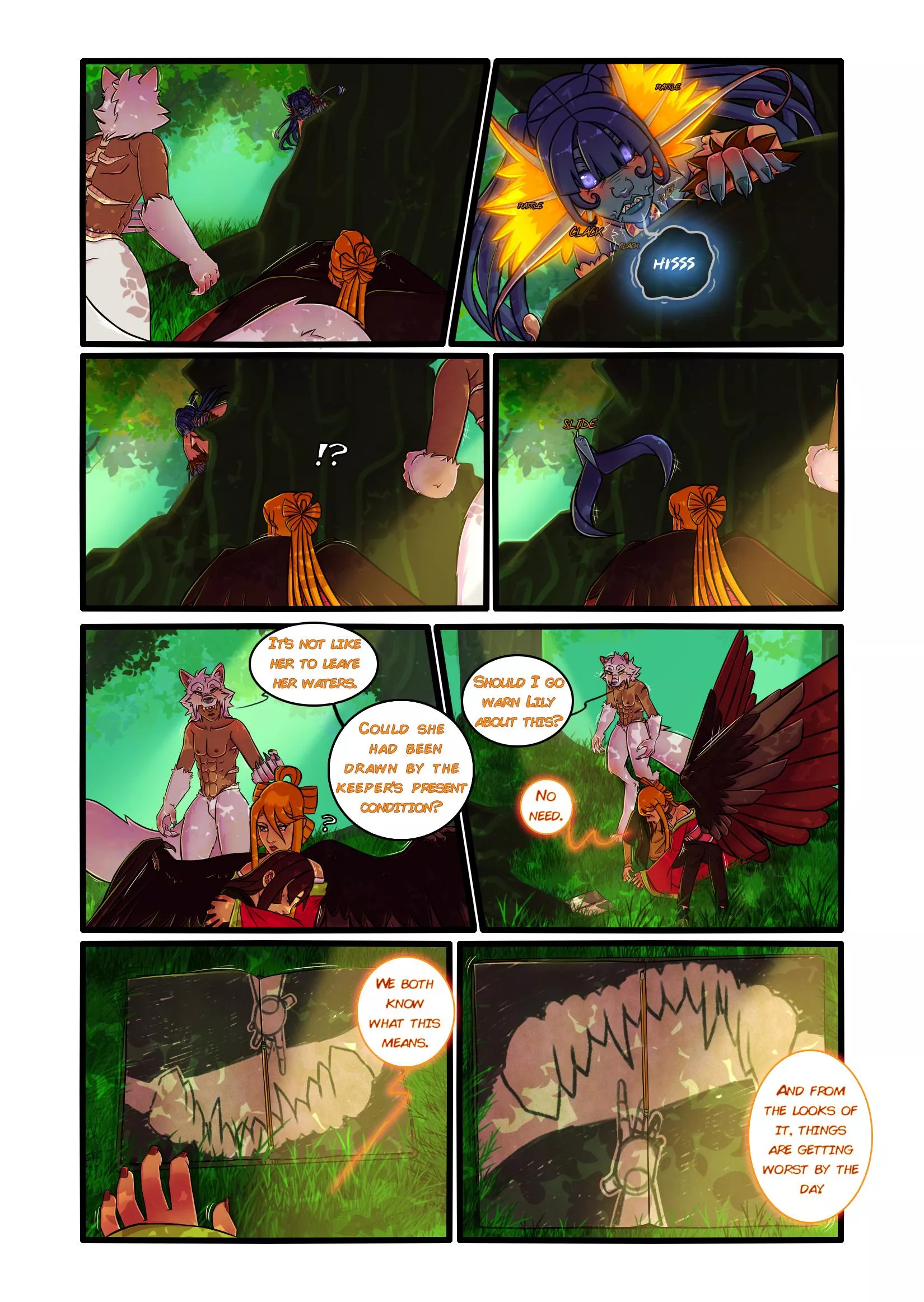 Lost Soul new update CH20 P10[merfolk][Harpy] posted by MousyLou91