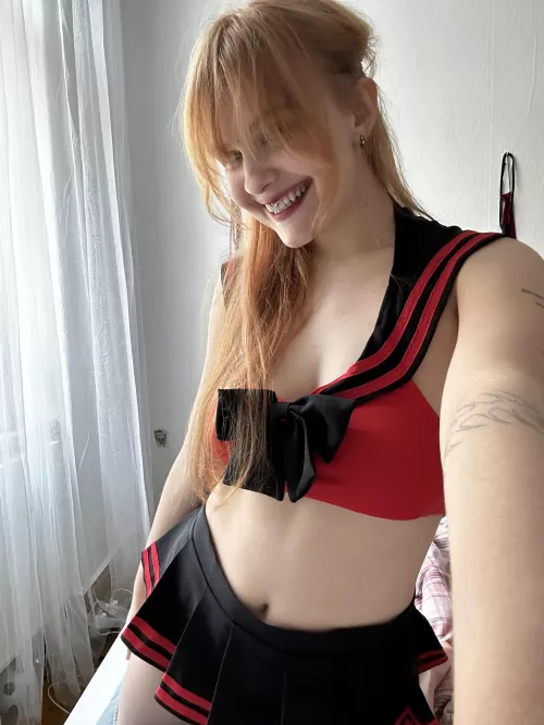 One of my favourite outfit for cheerleading by sweetiegirl212