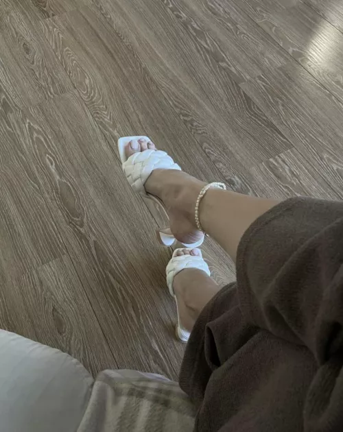 Open-toed heels by JudiShaw