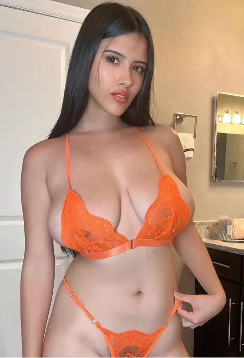 Orange Underwear by MequonX