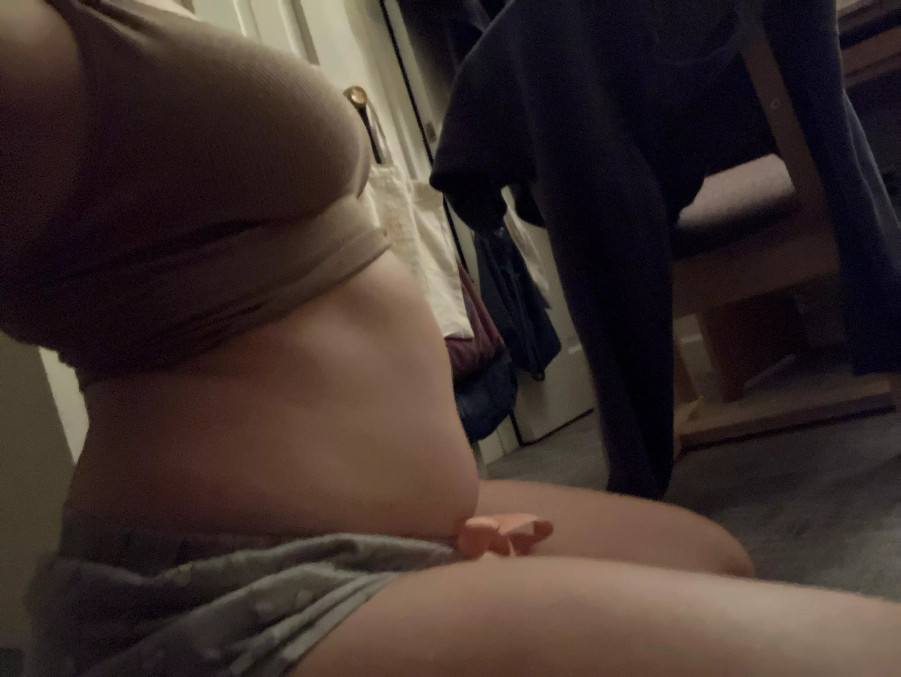 Please tease me for how big I’m growing posted by PoppingHannah