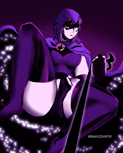 Raven's pet [MakiceNSFW] by MakiceLit