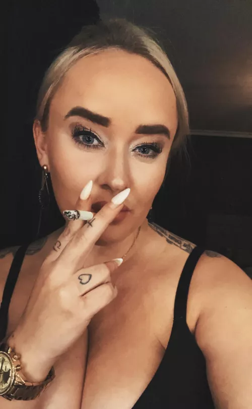 Smoke like there's no tomorrow, because who knows what tomorrow will bring? 😘 by xxkiki22