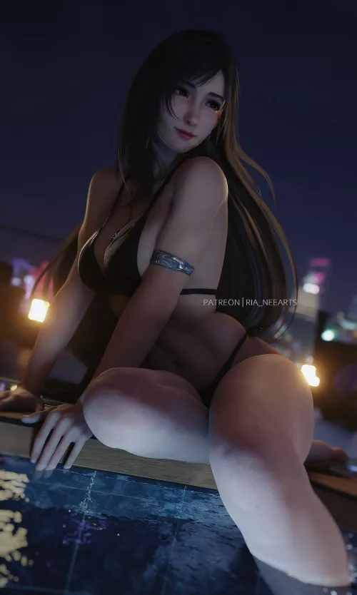 Tifa, (Ria_neearts) [Final Fantasy] by seequiNz