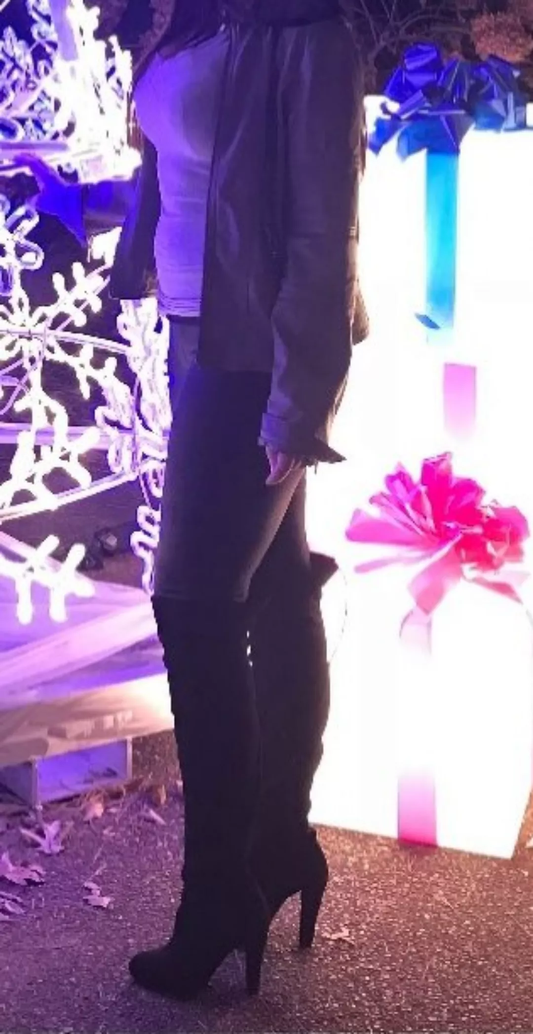 Wife's outfit on date night. Would I catch you staring? posted by Fierceg2