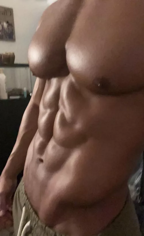 Would you cum on these abs? by thickcockpapi