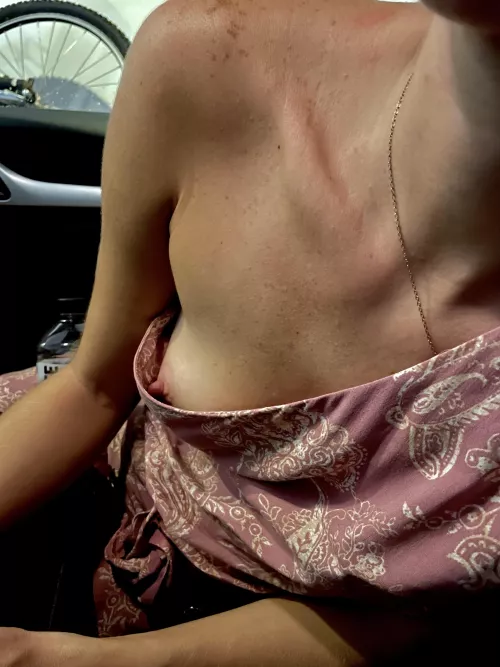 Got caught again while going home in the car by maferfans