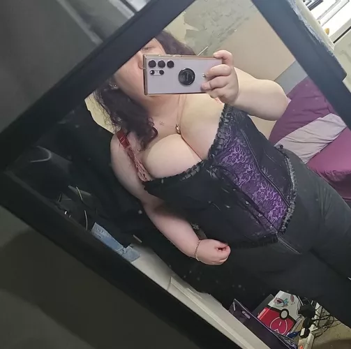 I found corsets in the Halloween section of my local charity store by Hollow_Insanity